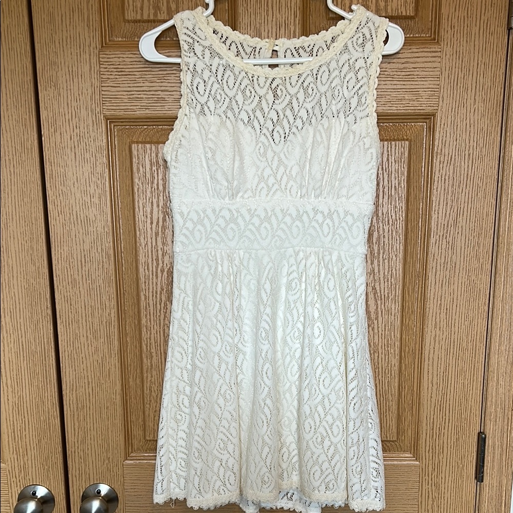 B Darlin Lace Sleeveless Dress